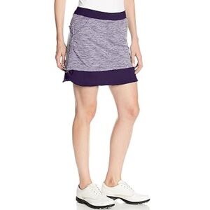 New! Women’s adidas Purple Golf Skirt with built in shorts Size Small